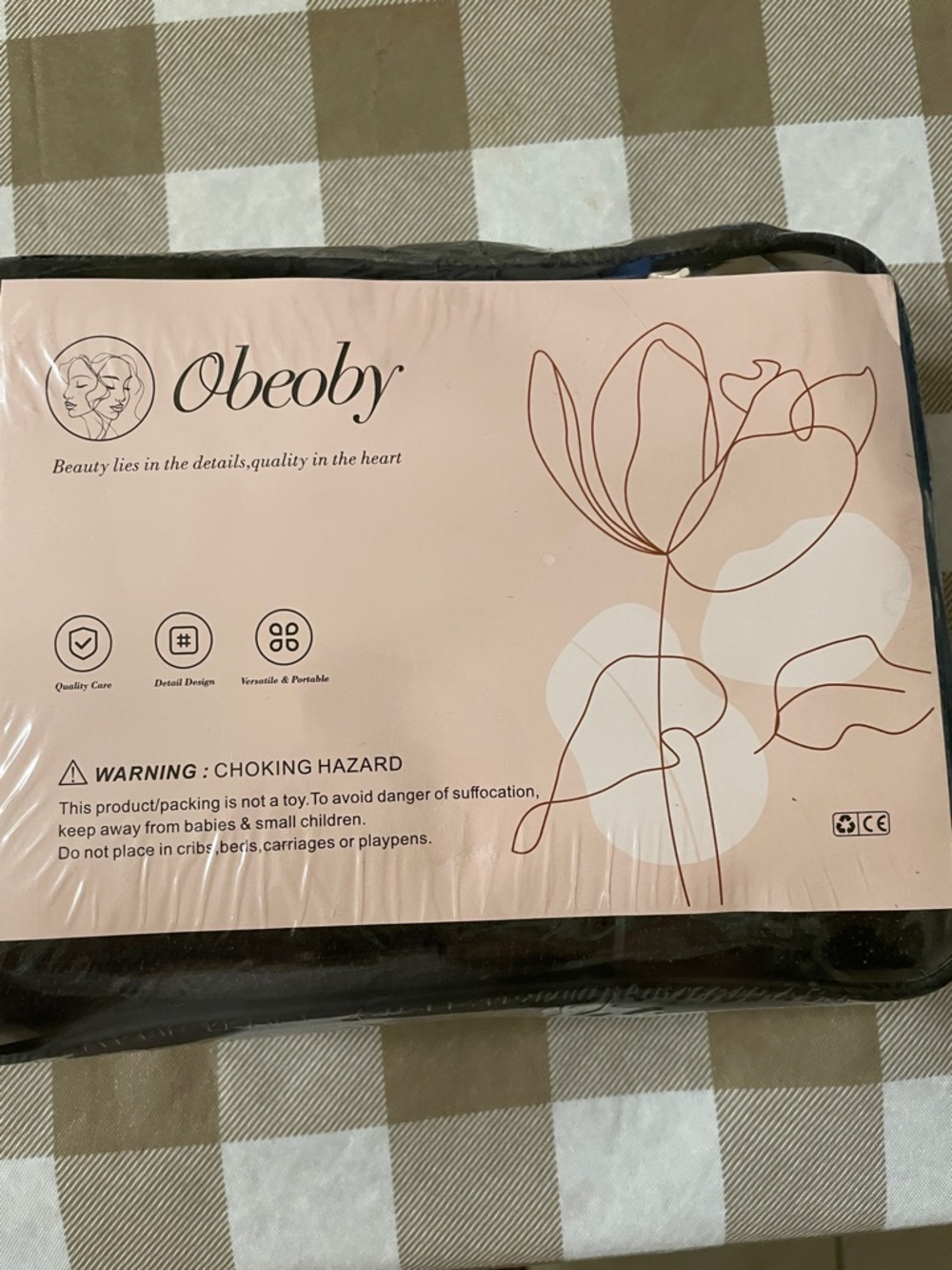 NWT Velcro Self-Grip Hair Rollers Set with Clips and Comb - Black